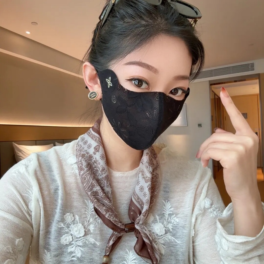 Lace eye protection mask - Wom - Cloth Face Mask Washable ulasan dan harga