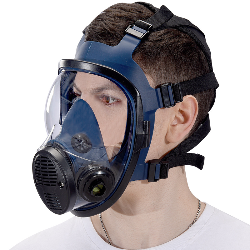A8 gas mask with filter, full  - Dust Mask Construction ulasan dan harga