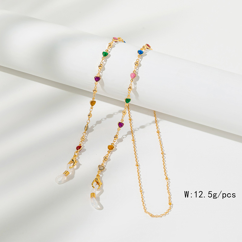 Simple Love Block Natural Ston - Mask Chain Holder ulasan dan harga