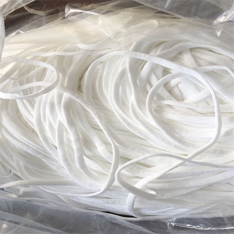 Mask Elastic Rope 3mm Round Wh - Mask Lanyard Adjustable ulasan dan harga