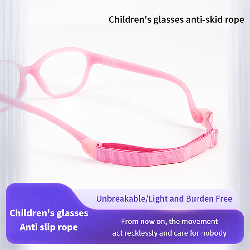 Kids Anti Slip Glasses Chain A - Mask Lanyard Adjustable ulasan dan harga