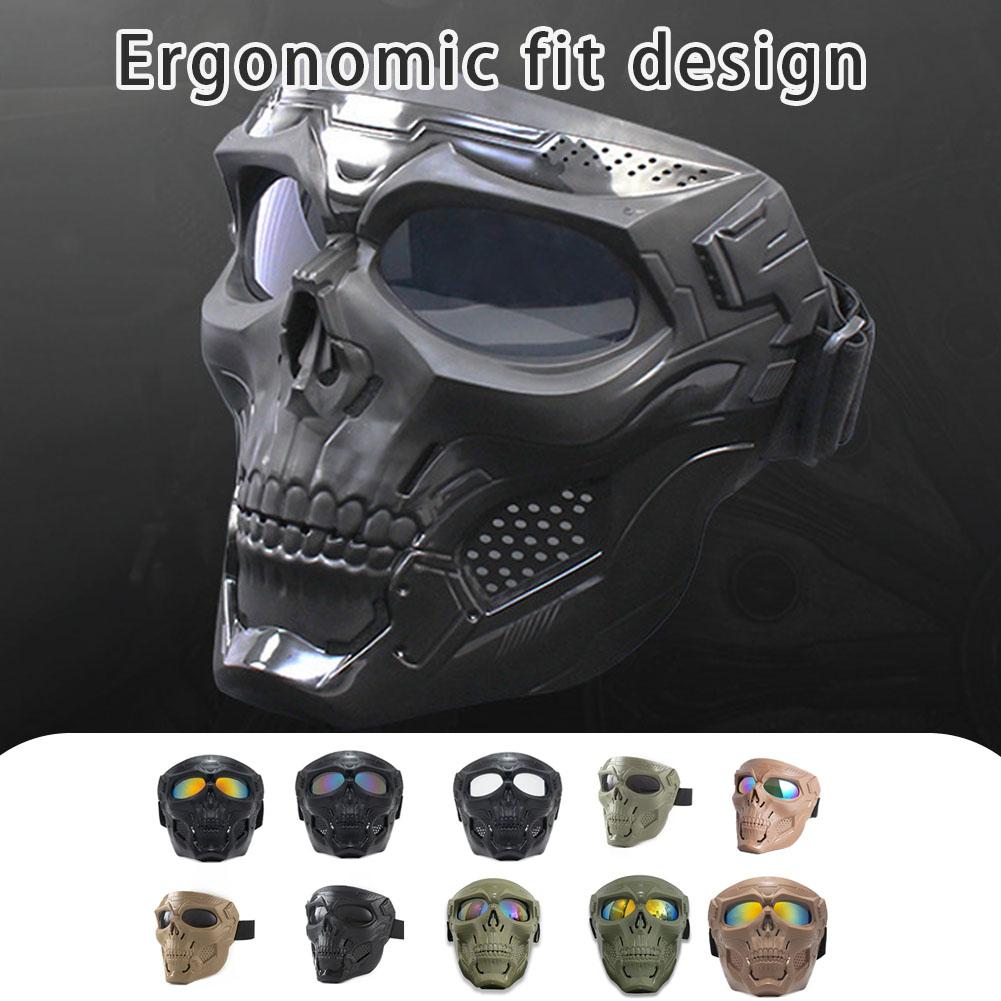 Creative Skull Motorcycle Ridi - Mask Lanyard Adjustable ulasan dan harga