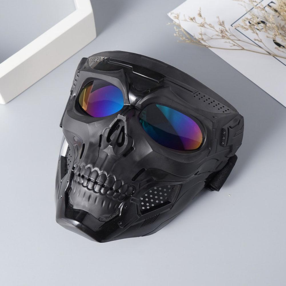 Creative Skull Motorcycle Ridi - Mask Lanyard Adjustable ulasan dan harga