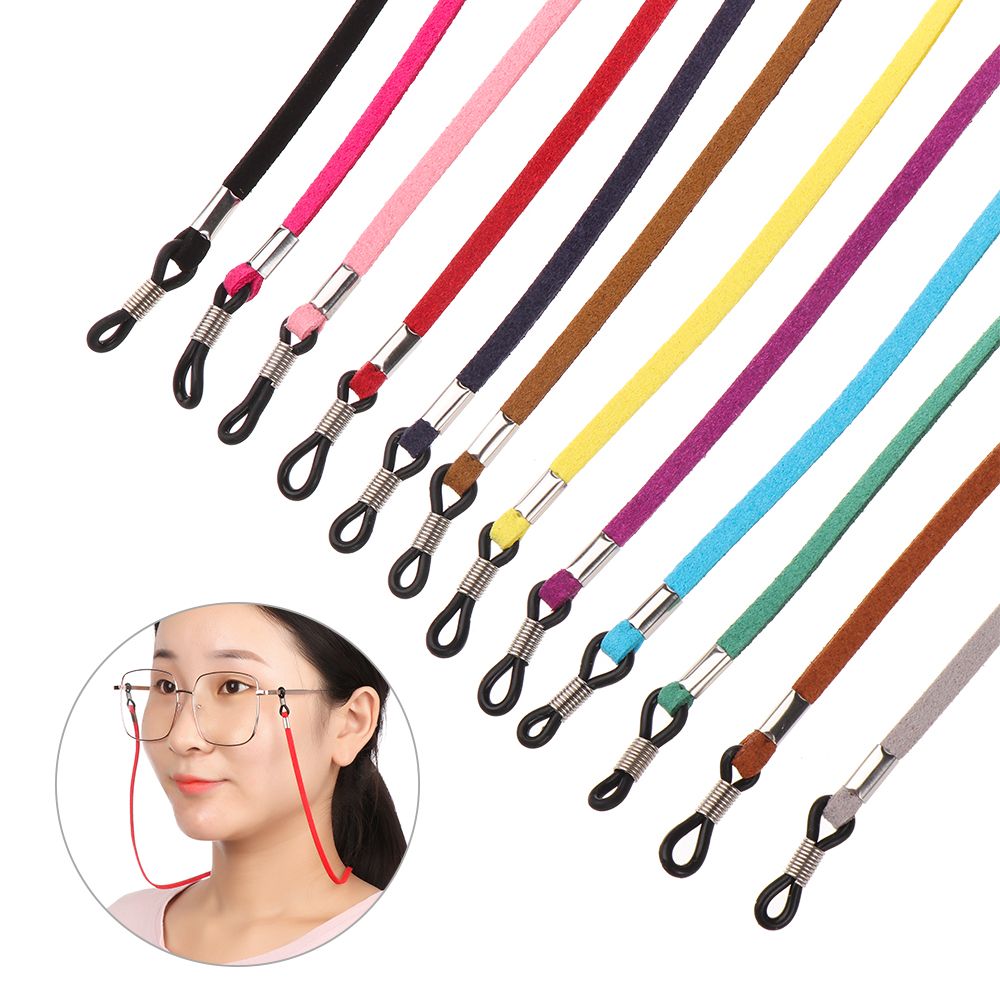 Adjustable Non-slip Leather Fa - Mask Lanyard Adjustable ulasan dan harga