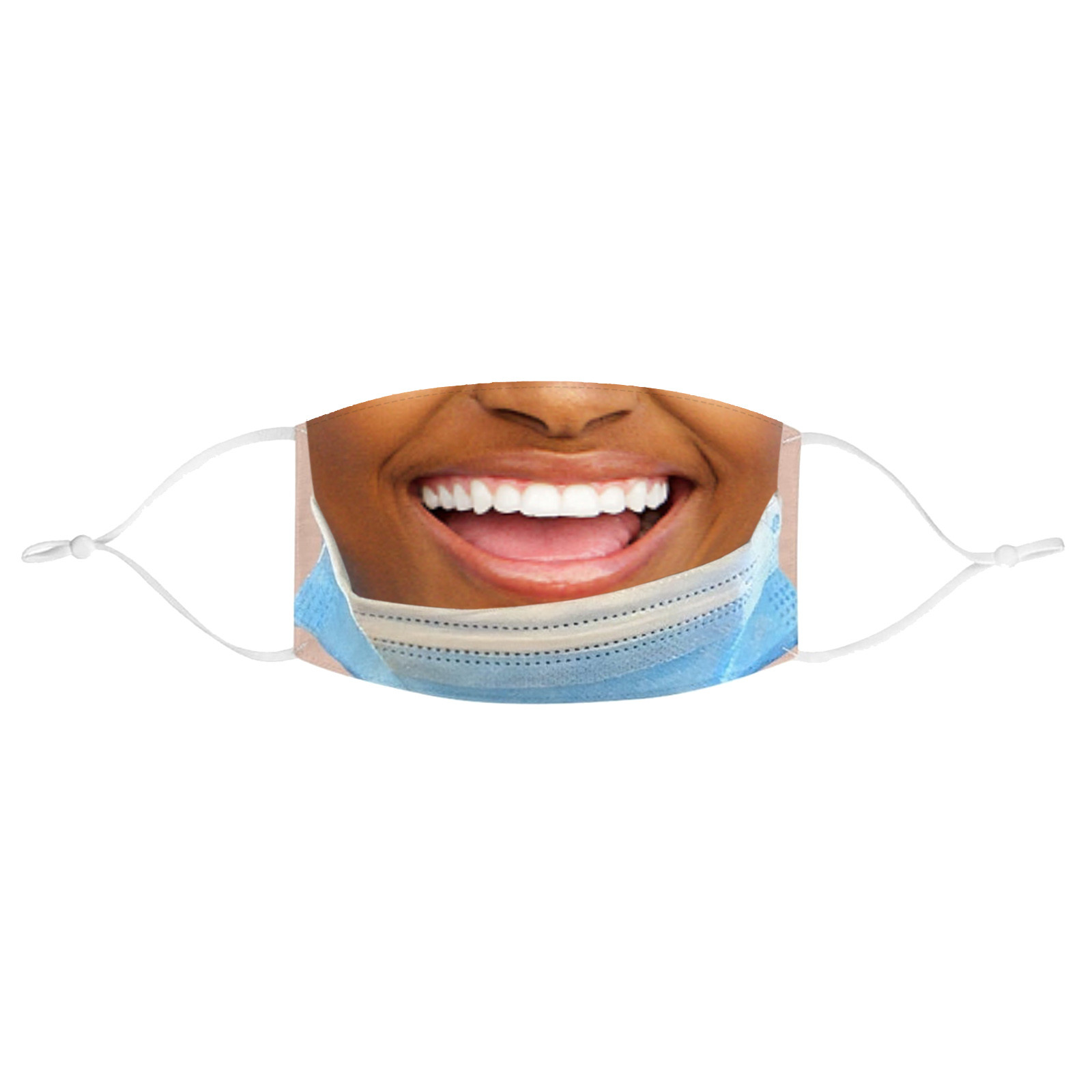 Adult Funny Mouth Mask Funny C - Cloth Face Mask Washable ulasan dan harga