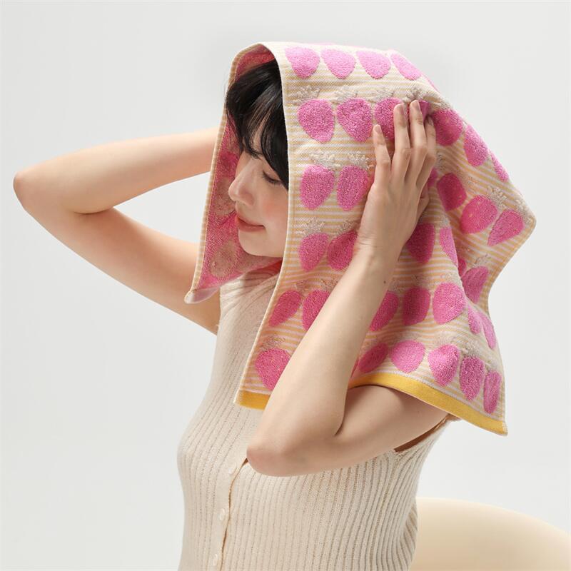 Strawberry Series Cotton Soft  - Cloth Face Mask Washable ulasan dan harga