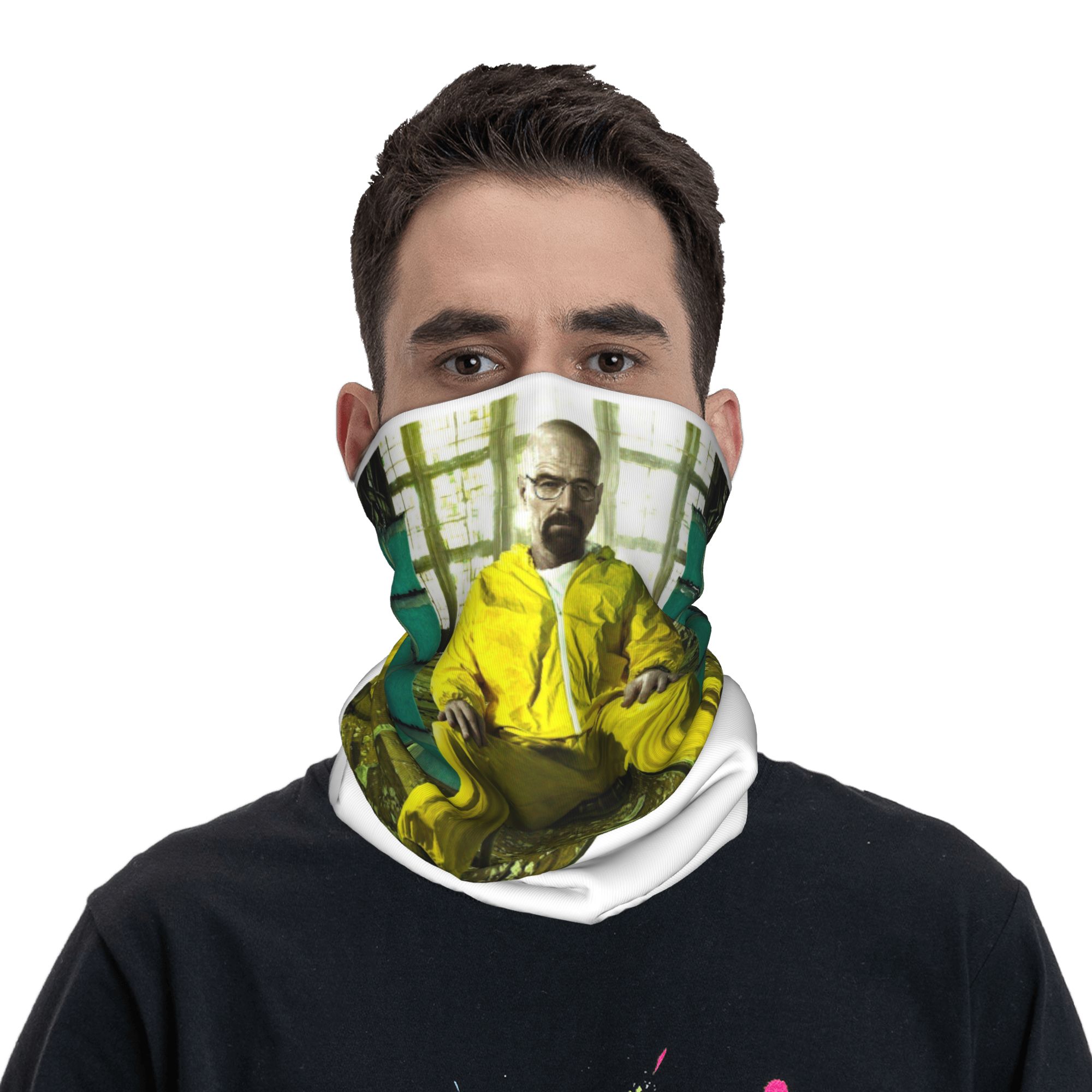 Custom Breaking Bad Walter Whi - Neck Gaiter Face Cover ulasan dan harga