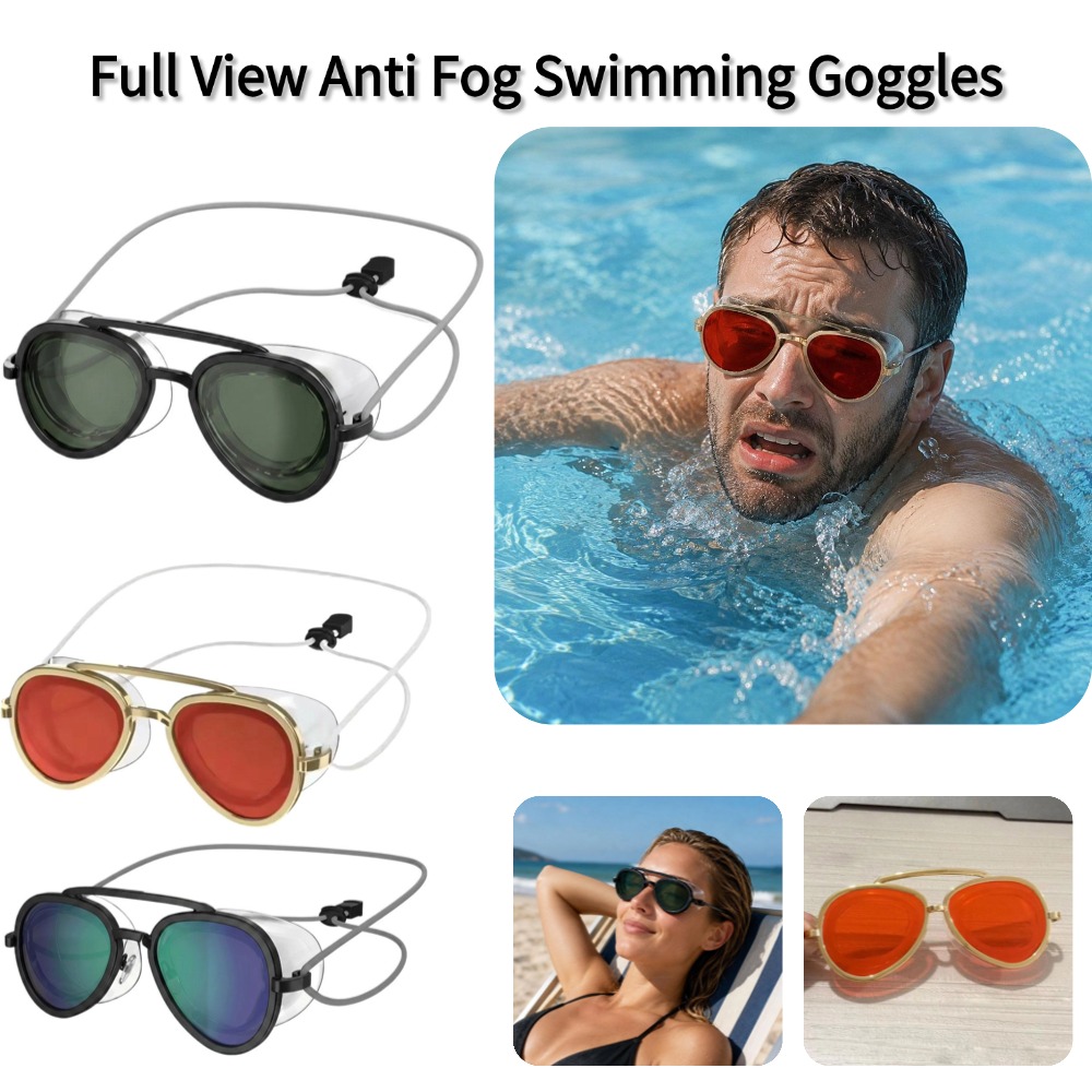 Full View Swimming Goggles Ant - Anti Pollution Mask ulasan dan harga