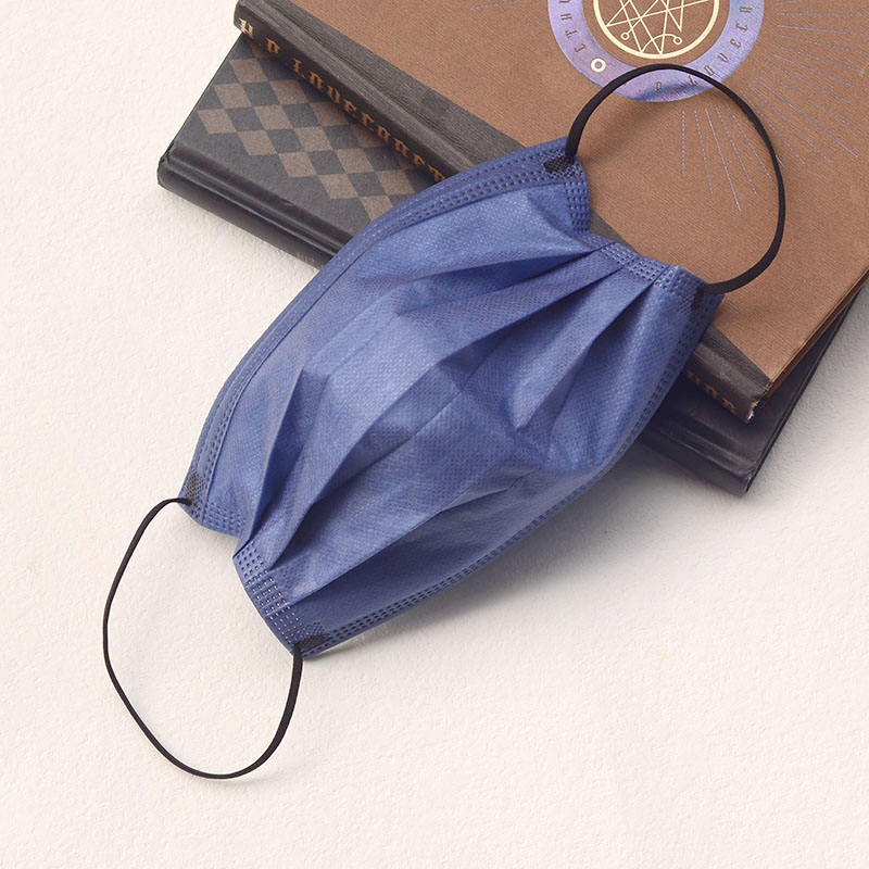 200Pcs Thick Denim Blue 4-Laye - Disposable Mask Blue ulasan dan harga