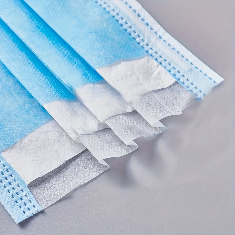 200Pcs Thickened Blue Disposab - Disposable Mask Blue ulasan dan harga