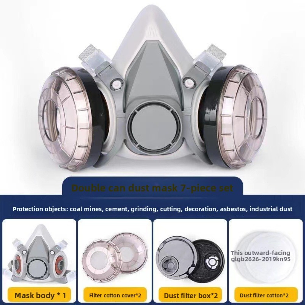 6200 Half Face Respirator Reus - Respirator Half Face ulasan dan harga
