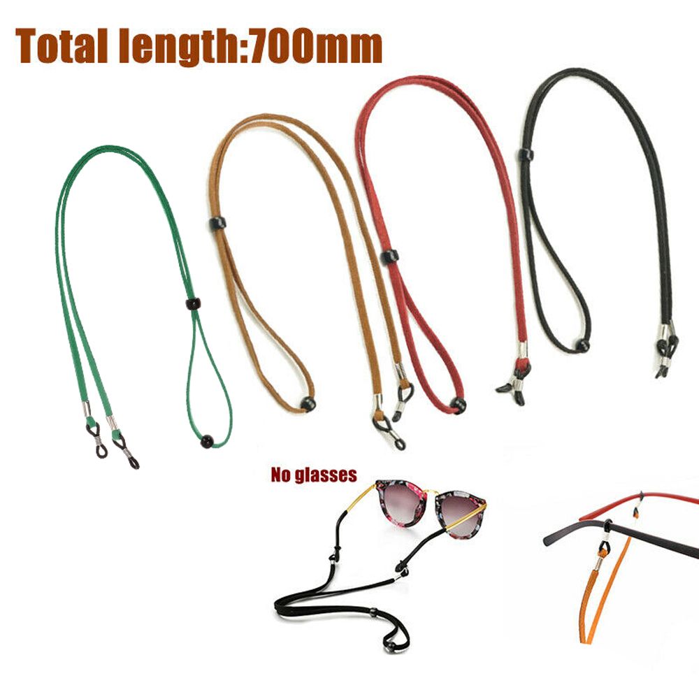 Fashion High Elasticity Leathe - Mask Lanyard Adjustable ulasan dan harga