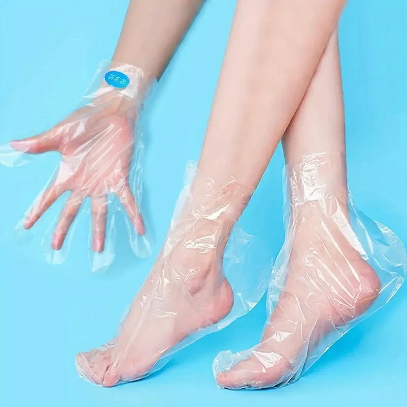 Thick Disposable Hand Mask Glo - Disposable Mask Blue ulasan dan harga