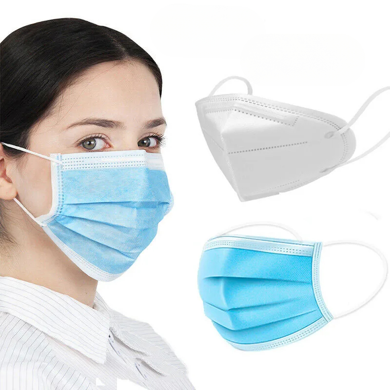3-Layer Disposable Face Mask-A - Disposable Mask Blue ulasan dan harga