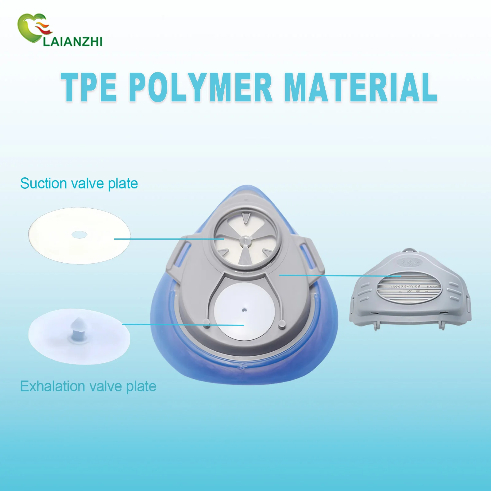 LAIANZHI Dust proof silicone m - Dust Mask Construction ulasan dan harga