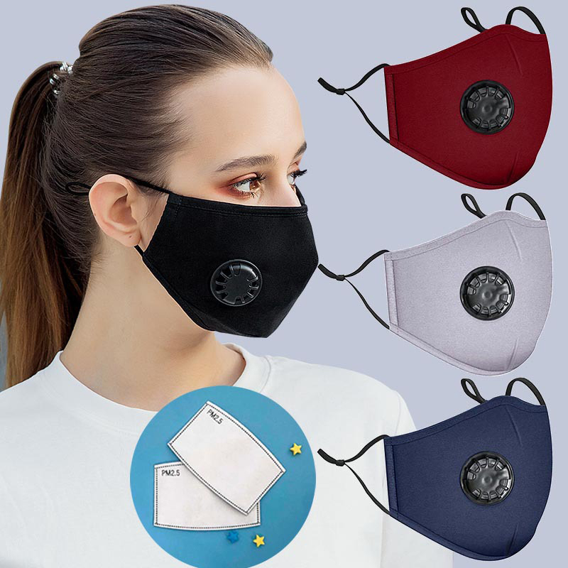 Anti-pollution PM2.5 Dust Mask - Cloth Face Mask Washable ulasan dan harga